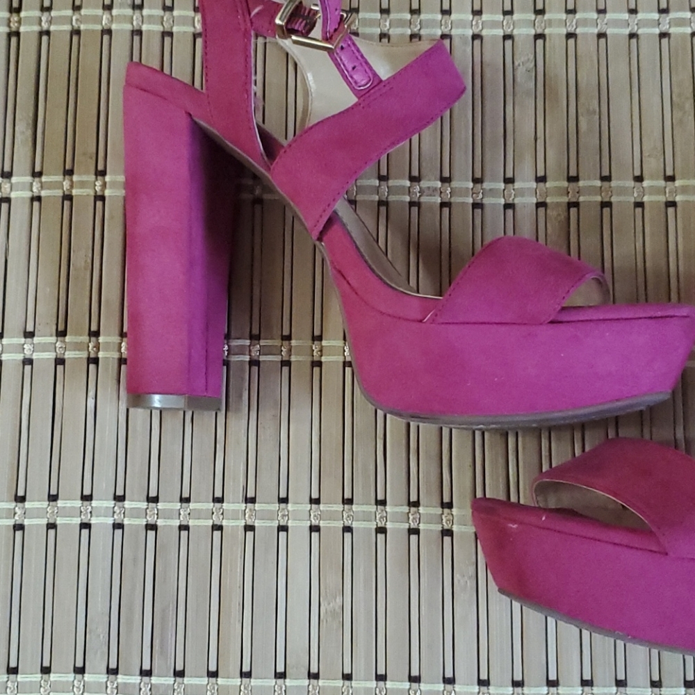 JessicaSimpson Priella Blockplatformslingback - Picture 8 of 11